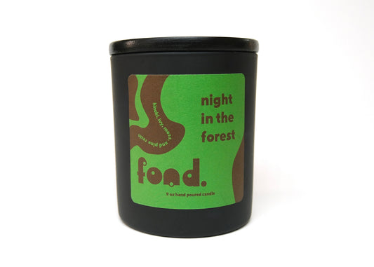 night in the forest